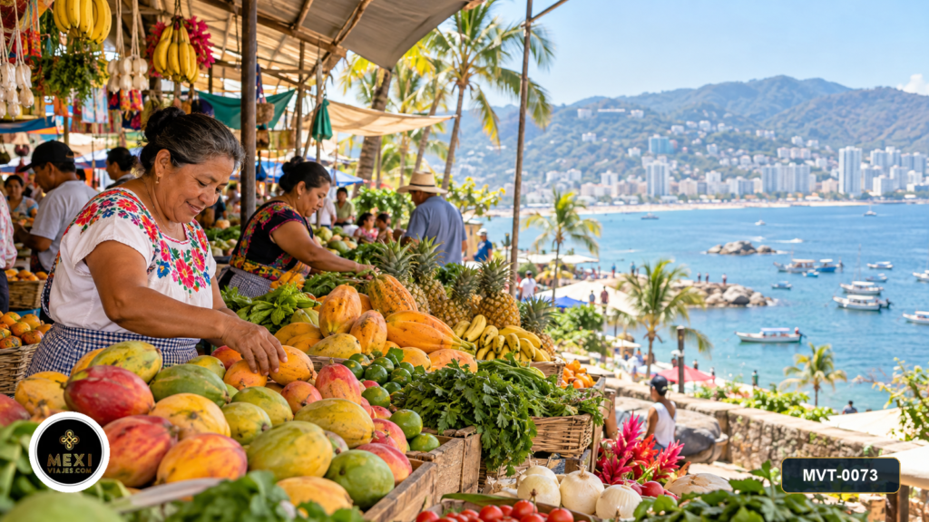 Mercado y vida cotidiana de Acapulco