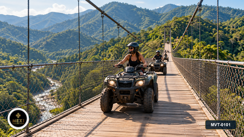 Puente Jorullo y Sierra Madre en cuatrimoto