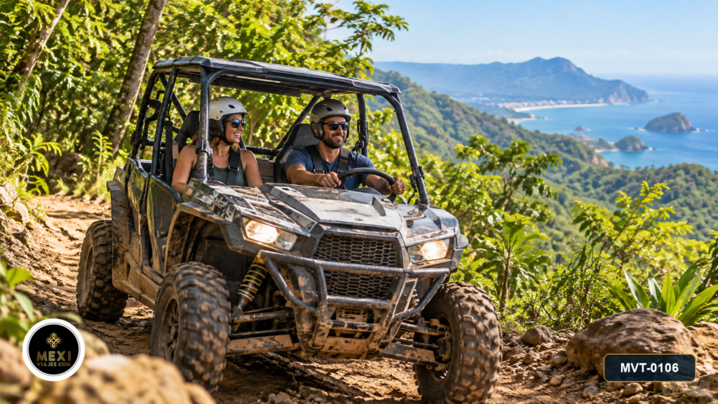 Aventura de tirolesas, buggy, tobogán y rápel