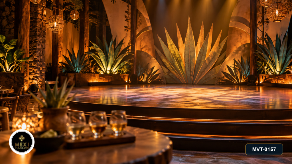 Espectáculo Mayahuel y degustación de tequila